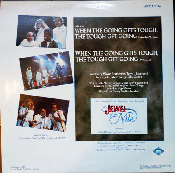 Billy Ocean : When The Going Gets Tough, The Tough Get Going / Mystery Lady (12", S/Sided + 12" + Ltd, Gat)