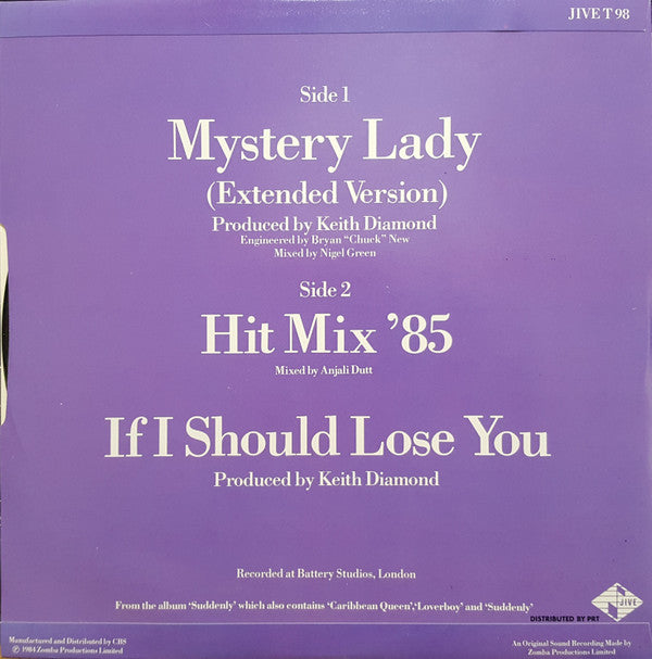 Billy Ocean : When The Going Gets Tough, The Tough Get Going / Mystery Lady (12", S/Sided + 12" + Ltd, Gat)