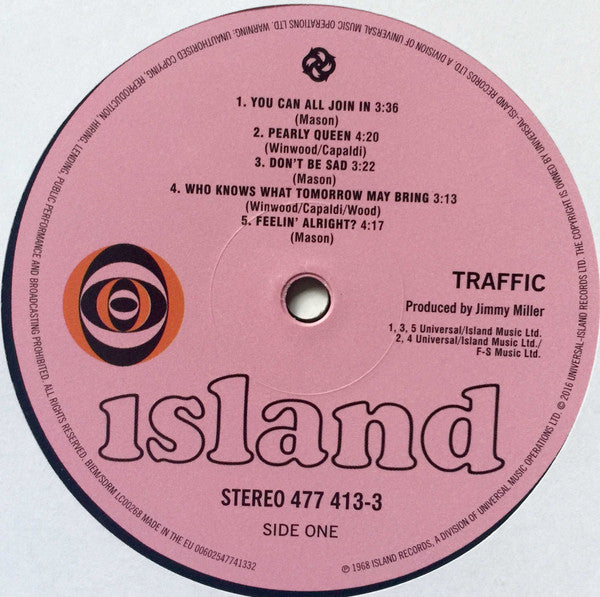 Traffic : Traffic (LP, Album, RSD, Ltd, RE)