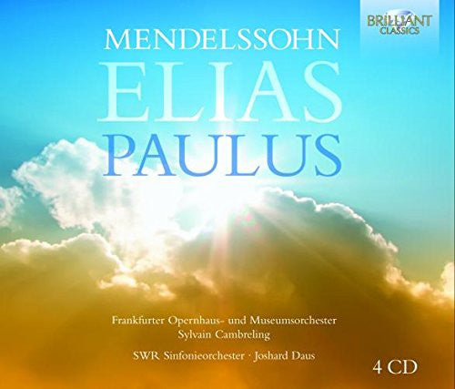 Felix Mendelssohn-Bartholdy - Frankfurter Opern- Und Museumsorchester, Sylvain Cambreling, Sinfonieorchester Des Südwestfunks, Joshard Daus : Elias • Paulus (4xCD, Comp)