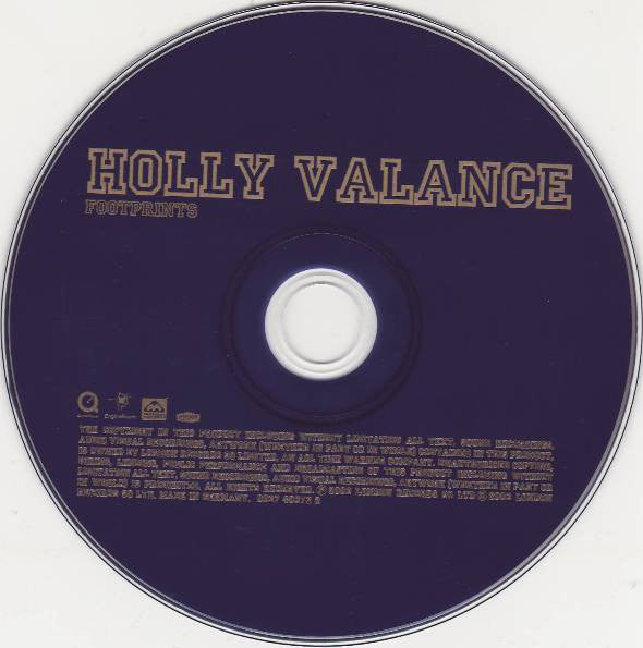 Holly Valance : Footprints (CD, Album, Enh, S/Edition)