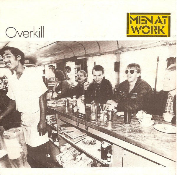 Men At Work : Overkill (7", Single)