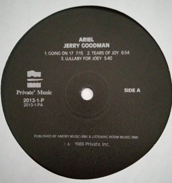 Jerry Goodman : Ariel (LP, Album)