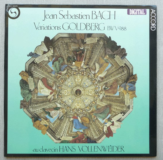 Johann Sebastian Bach, Hans Vollenweider : Variations Goldberg BWV 988 (LP, Album)