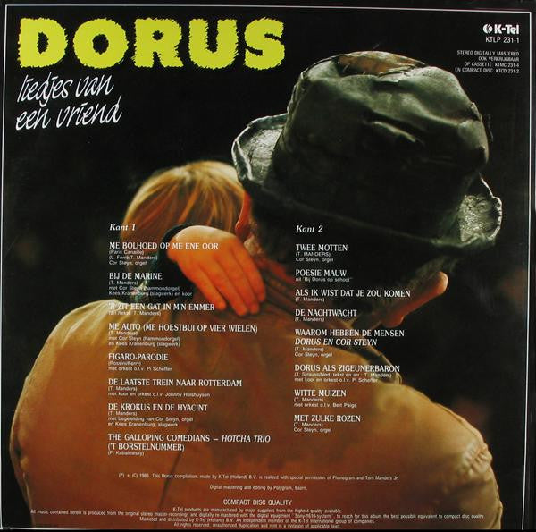 Dorus : Liedjes Van Een Vriend (LP, Comp, RM)