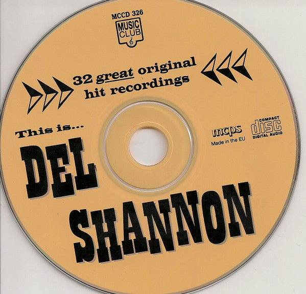 Del Shannon : This Is... Del Shannon (CD, Comp)
