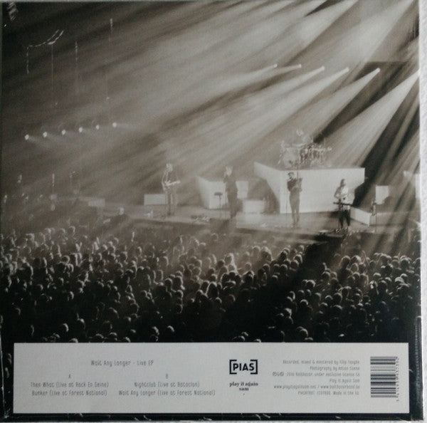 Balthazar (6) : Wait Any Longer - Live EP (10", Ltd)
