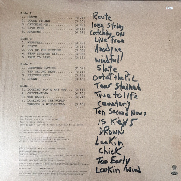 Son Volt : Live At The Bottom Line (February 12, 1996) (2xLP, Album, RSD, Ltd, Num, 180)