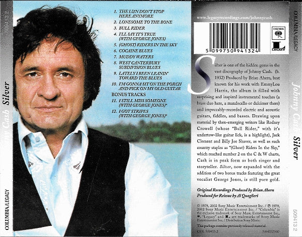 Johnny Cash : Silver (CD, Album)