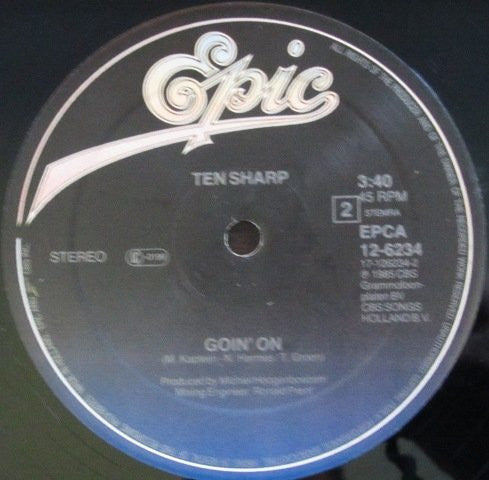 Ten Sharp : Japanese Lovesong (Extended Dance-Mix) (12")