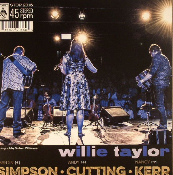 Martin Simpson • Andy Cutting • Nancy Kerr • Tom Wright (9) : Willie Taylor / Green Onions (7", Single)
