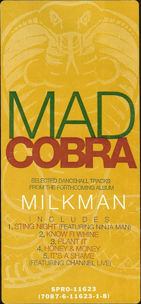 Mad Cobra : Dancehall Sampler (12", Promo, Smplr)