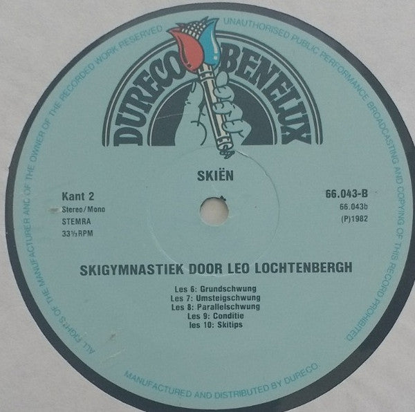 Leo Lochtenbergh : Skiën - Skigymnastiek Door Leo Lochtenbergh (LP, Album, Gat)