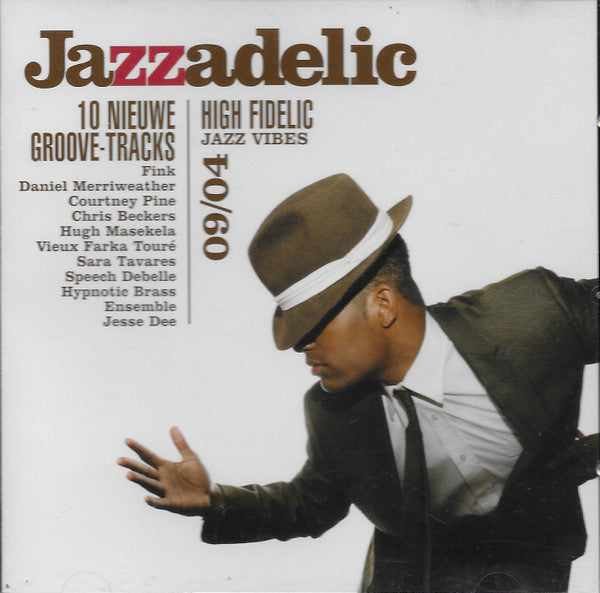 Various : Jazzadelic 09.4 High-Fidelic Jazz Vibes (CD, Comp, Promo)