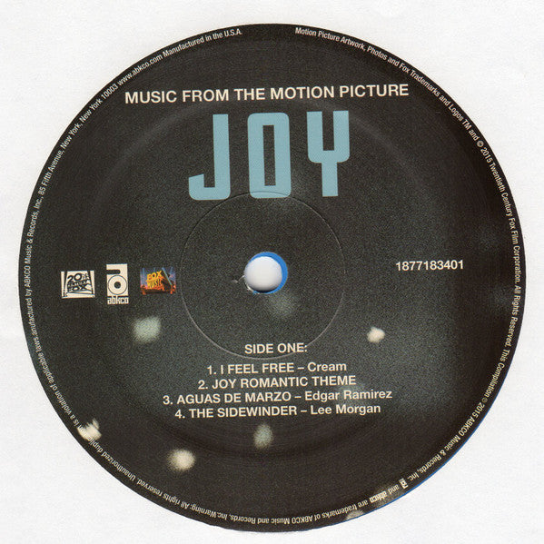 Various : Joy (Music From The Motion Picture) (2xLP, RSD, Comp, Ltd, Blu)