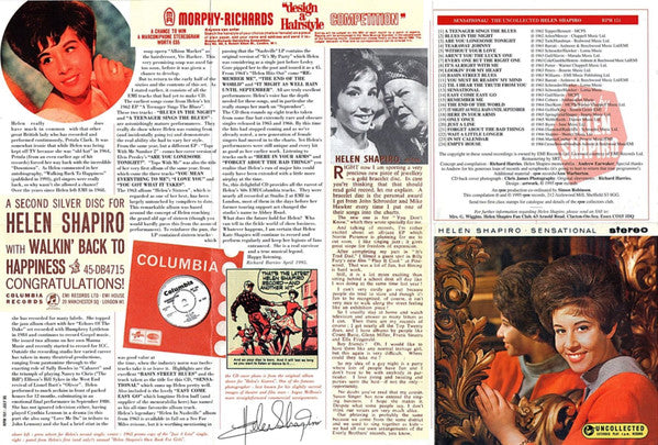 Helen Shapiro : The Uncollected Helen Shapiro - Sensational (CD, Comp)