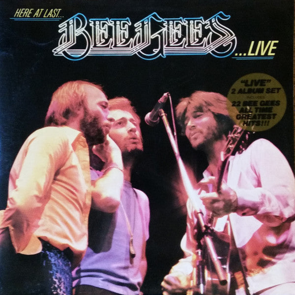 Bee Gees : Here At Last... Bee Gees... Live (2xLP, Album, Gat)