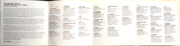 Bassbin Twins : Bassbin Twins vs. Marine Parade (CD, Comp, Mixed + CD, Comp)