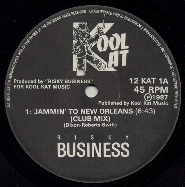 Risky Business : Jammin' To New Orleans (12")