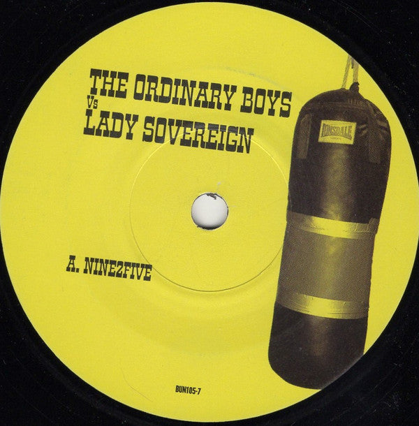 The Ordinary Boys Vs Lady Sovereign : Nine2Five (The Re-Match) (7", Single)