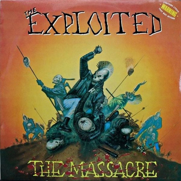 The Exploited : The Massacre (LP, Album, Ora)