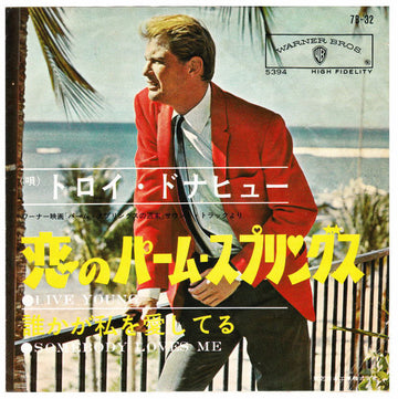 Troy Donahue : Live Young / Somebody Loves Me (7", Single)