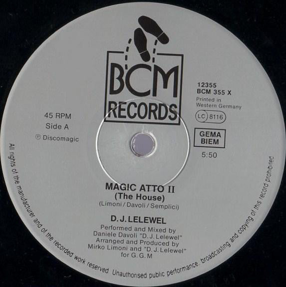 DJ Lelewel : Magic Atto II (12")