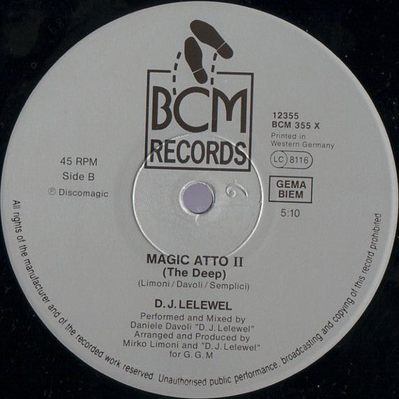 DJ Lelewel : Magic Atto II (12")