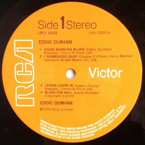 Eddie Durham : Eddie Durham (LP, Album)