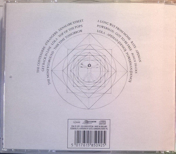 The Kinks : Lola Versus Powerman And The Moneygoround (Part One) (CD, Album, Mono, RE, RM, RP)