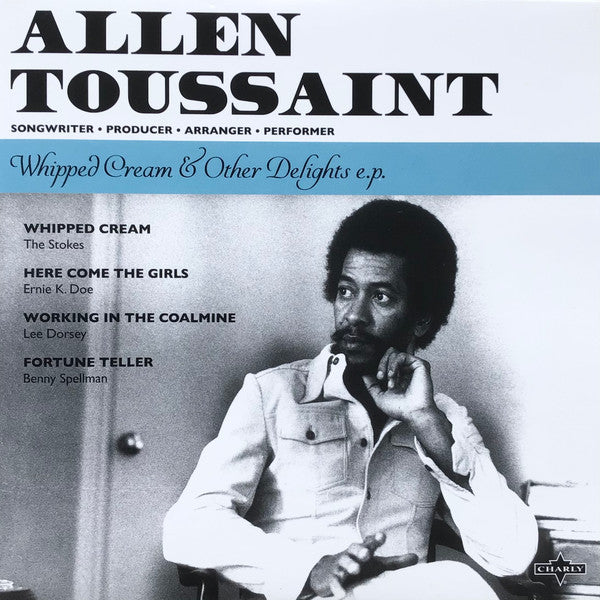 Allen Toussaint : Whipped Cream & Other Delights E.P. (7", EP, RSD, Ltd, Whi)