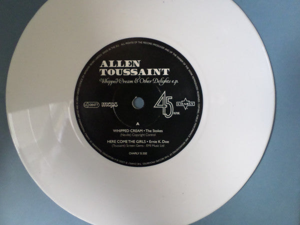 Allen Toussaint : Whipped Cream & Other Delights E.P. (7", EP, RSD, Ltd, Whi)