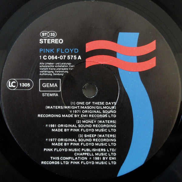 Pink Floyd : A Collection Of Great Dance Songs (LP, Comp, Hol)
