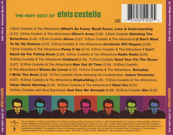 Elvis Costello : The Very Best Of Elvis Costello (CD, Comp)