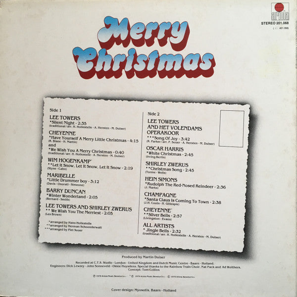 Various : Merry Christmas (LP, Comp)