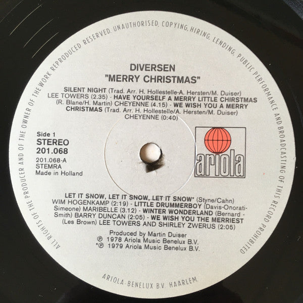 Various : Merry Christmas (LP, Comp)