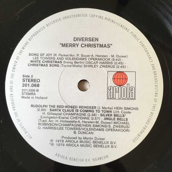 Various : Merry Christmas (LP, Comp)