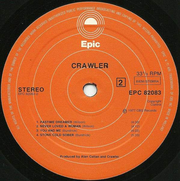 Crawler : Crawler (LP, Album)