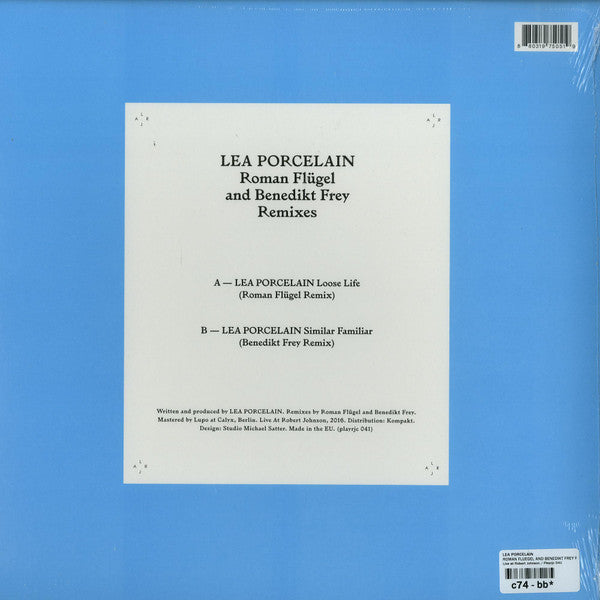 Lea Porcelain : Roman Flügel And Benedikt Frey Remixes (12")