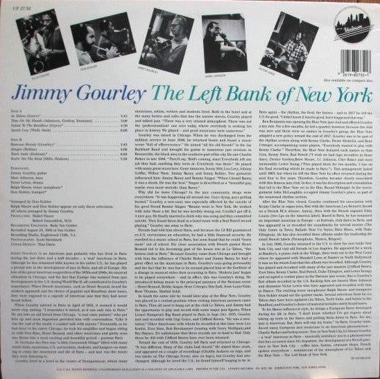 Jimmy Gourley : The Left Bank Of New York (LP, Album)