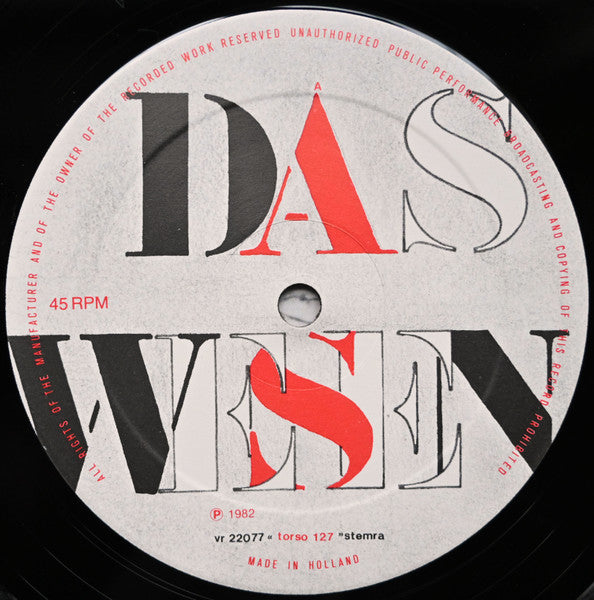 Das Wesen : Anyone (12", MiniAlbum)