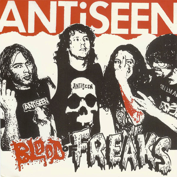 Antiseen : Blood Of Freaks (7", RE, RM, Red)