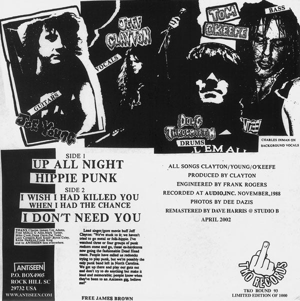 Antiseen : Blood Of Freaks (7", RE, RM, Red)