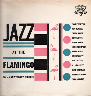 Various : Jazz At The Flamingo - 10th Anniversary Tribute (LP, Comp, Mono)