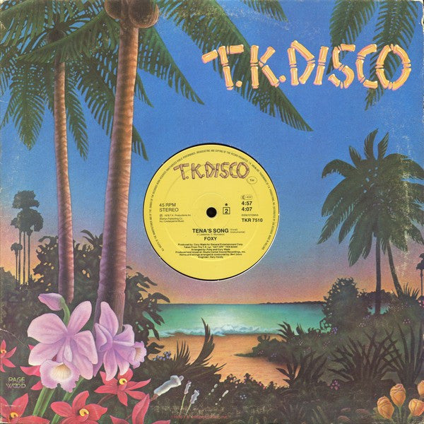Foxy : Get Off / Tena's Song (12")