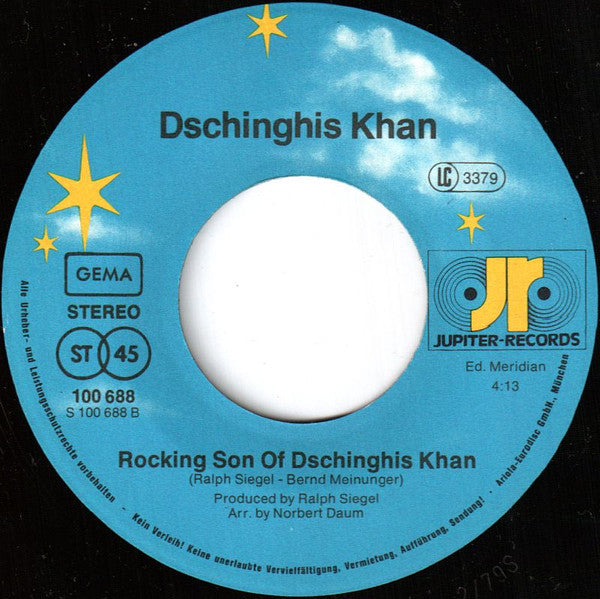 Dschinghis Khan : Moskau (7", Single)