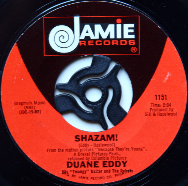 Duane Eddy And The Rebels : Shazam! / The Secret Seven (7")