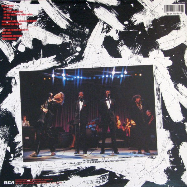 Daryl Hall & John Oates With David Ruffin & Eddie Kendrick* : Live At The Apollo (LP, Album)