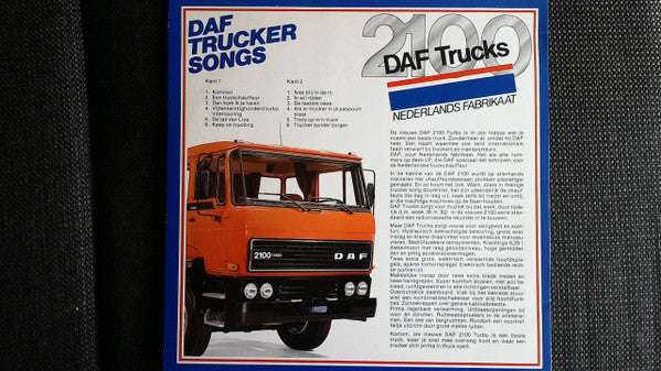 Ilja Gort : DAF Trucker Songs (LP, Promo)