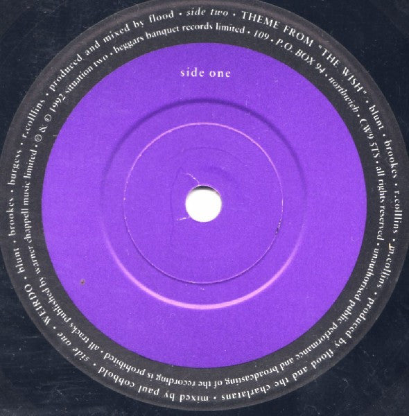 The Charlatans : Weirdo (7", Single)
